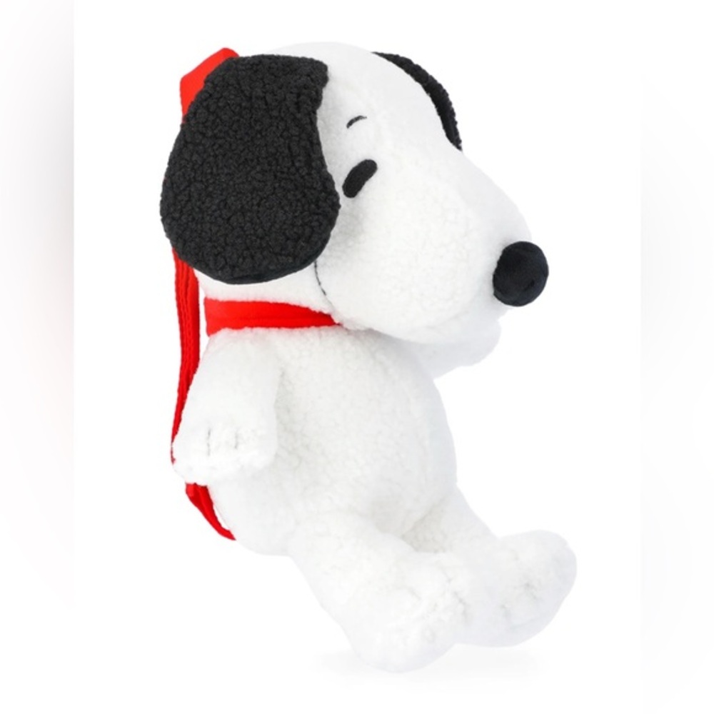 Peanuts White and Black Backpack